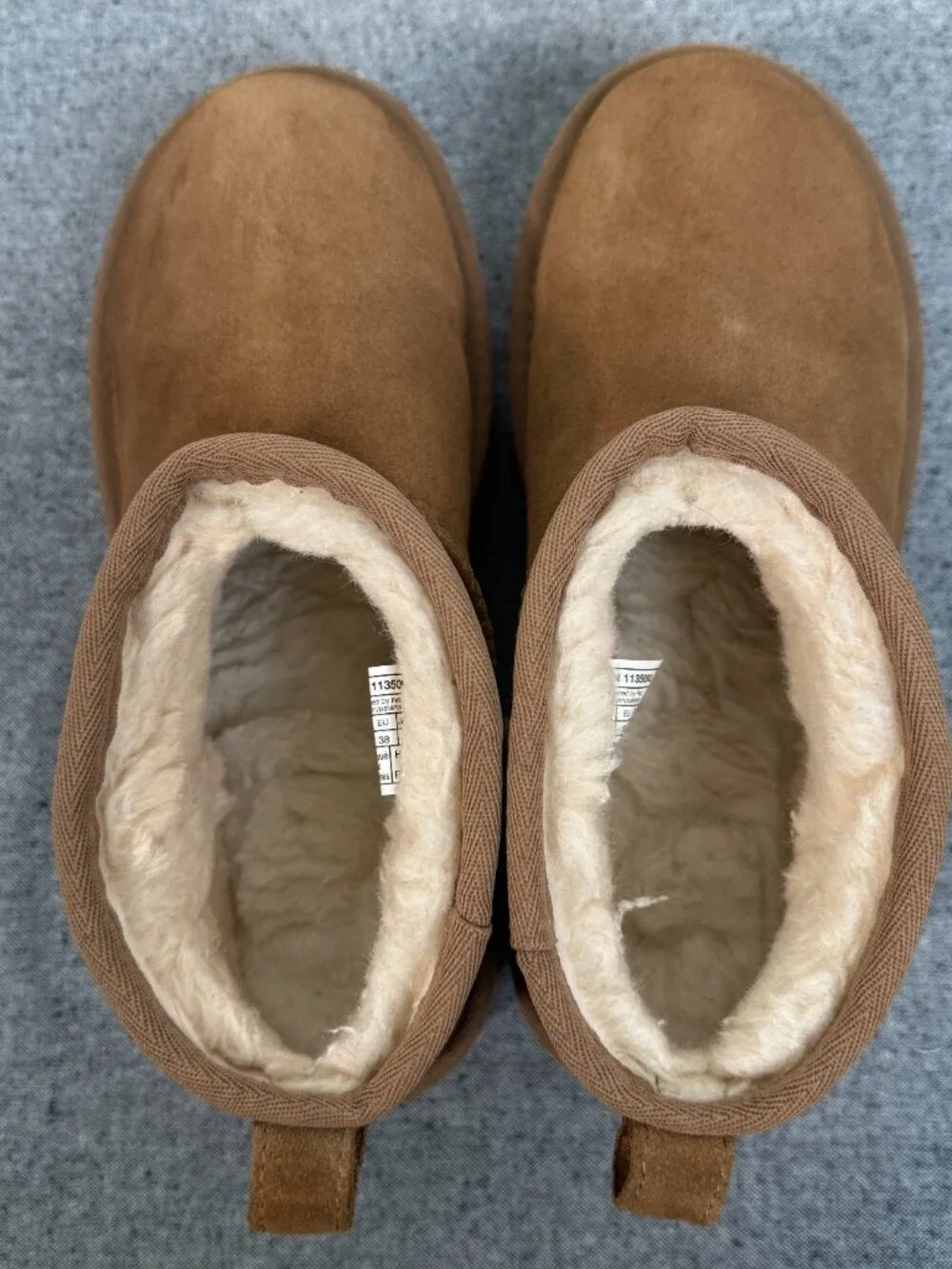 UGG overlock stitch
